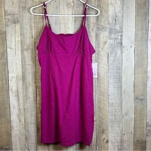 Wild Fable Pink Spaghetti Strap Mini Slip Dress